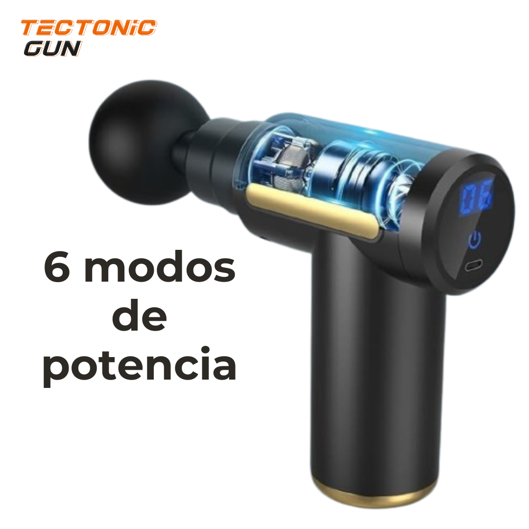 Tectonic Gun - Pistola de masaje profesional
