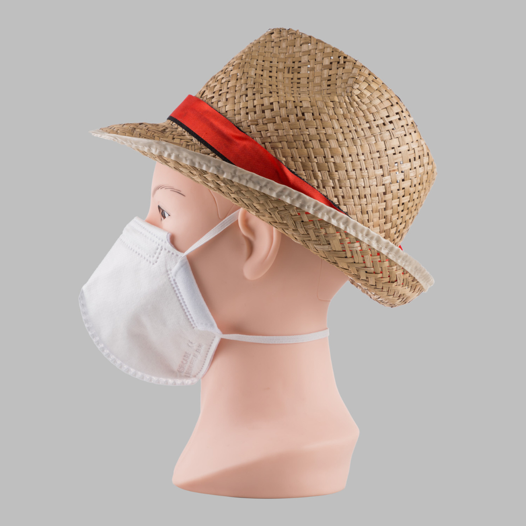 Mascarilla FFP2 NR con Correa de Sujeción (Pack 2 unidades)