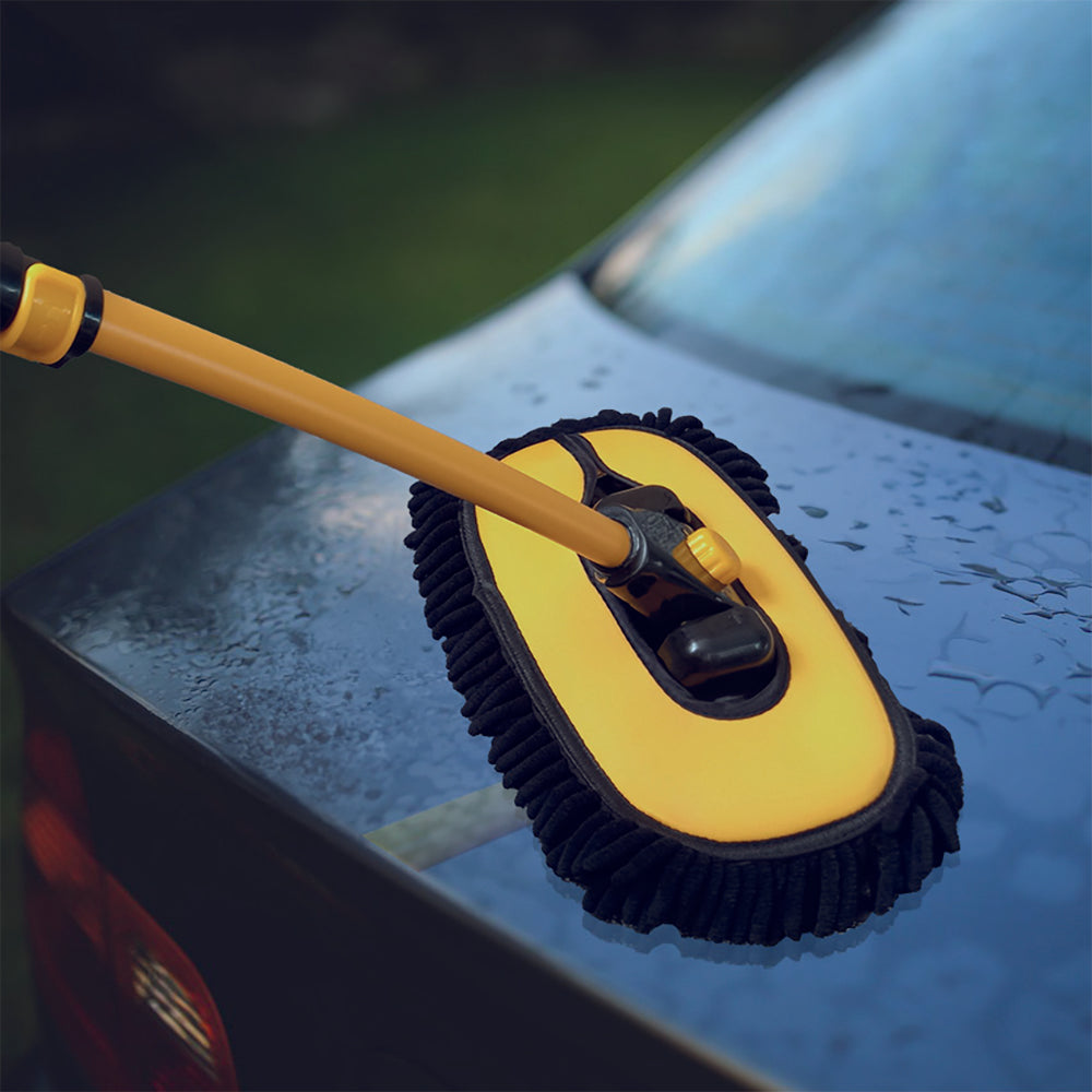 Auto Mop - cepillo telescópico para limpiar y encerar el coche