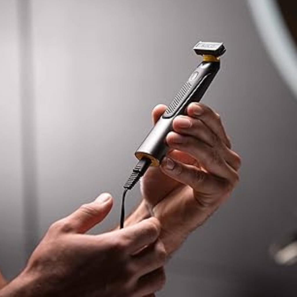 Titanium Solo – Barbeado e corte de precisão sem irritações