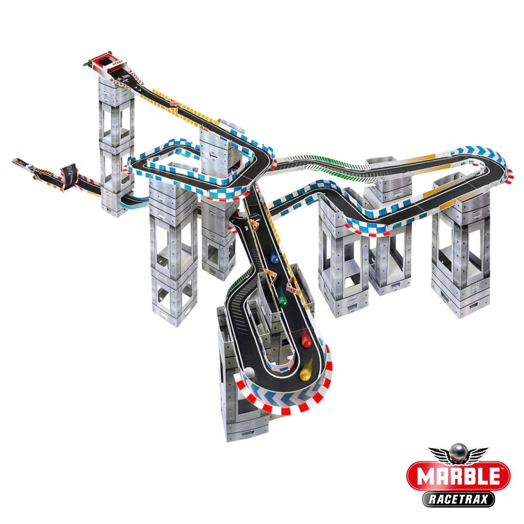 Circuito de Canicas Marble Racetrax – Set 32 + Booster Pack