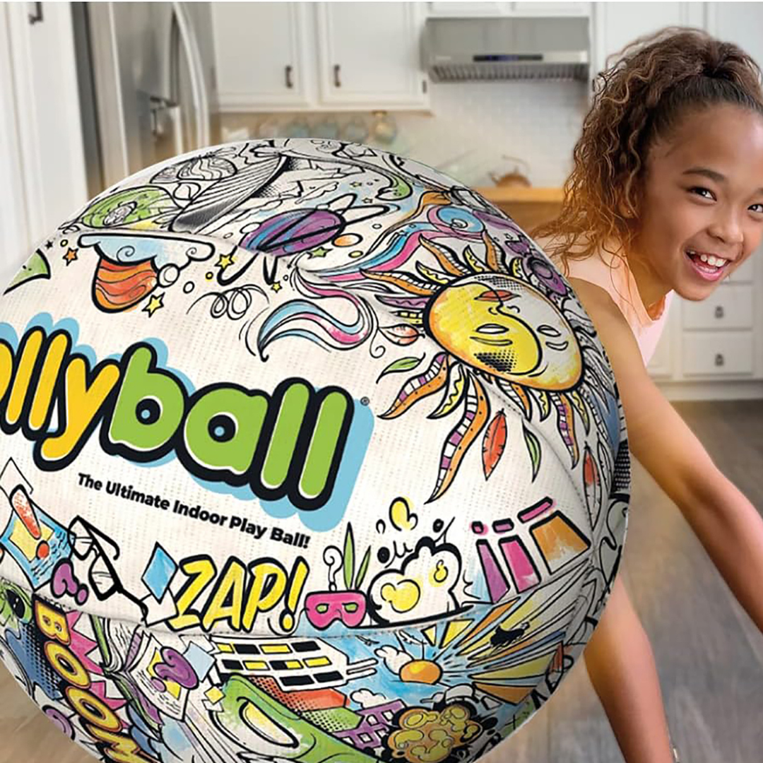 Ollyball – A bola segura para brincar em casa sem partir nada