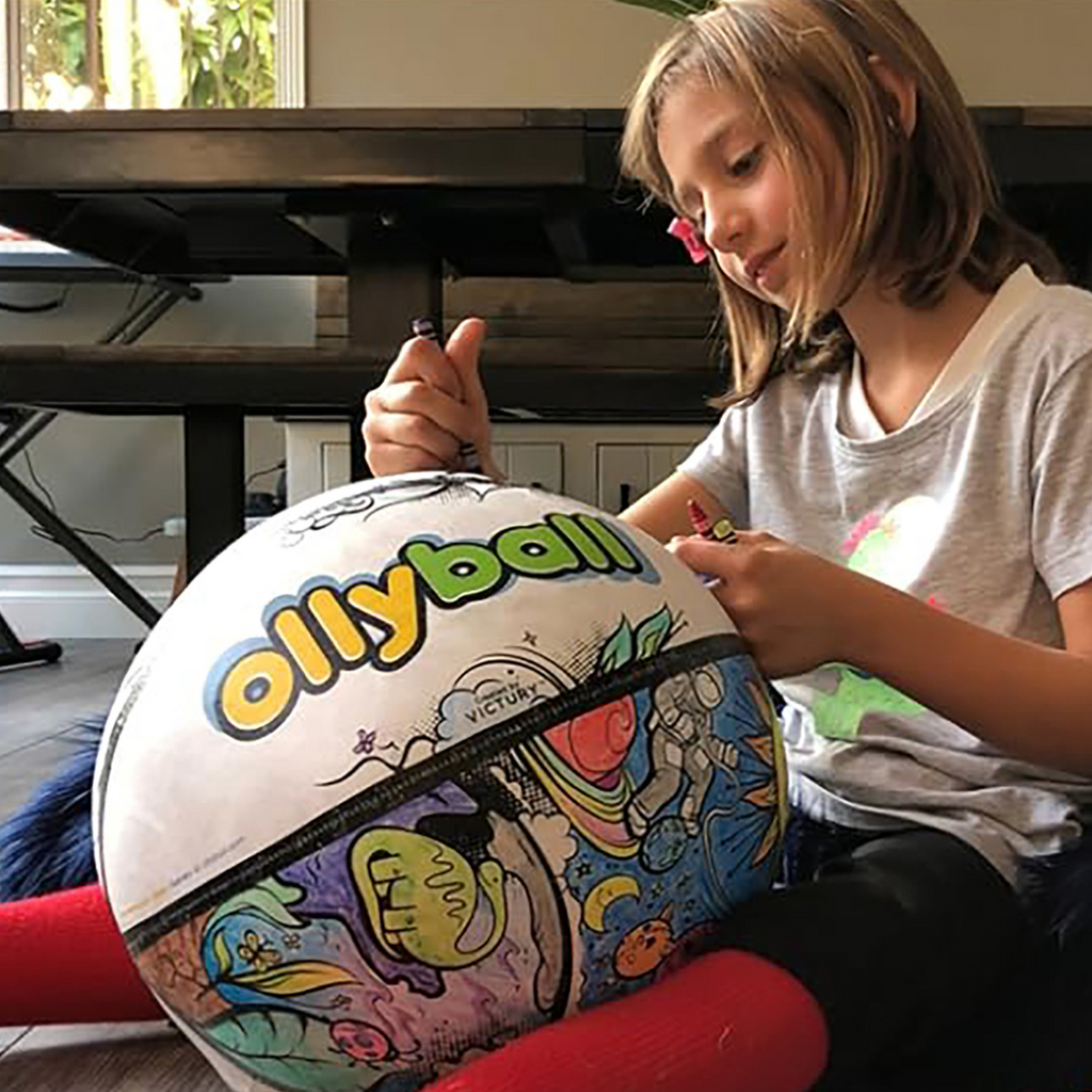 Ollyball – A bola segura para brincar em casa sem partir nada