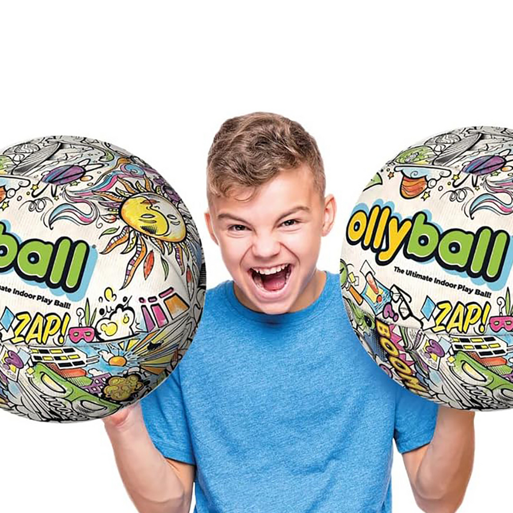 Ollyball – A bola segura para brincar em casa sem partir nada