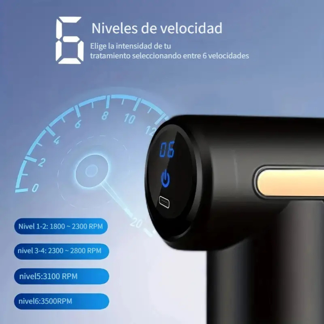 Tectonic Gun – Pistola de massagem profissional