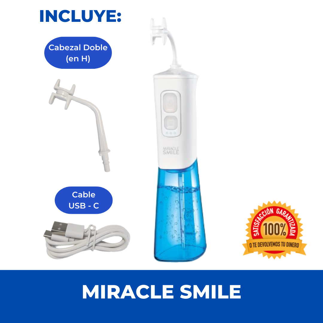 Miracle Smile – Irrigador dentário duplo