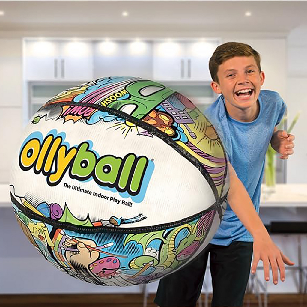 Ollyball – A bola segura para brincar em casa sem partir nada