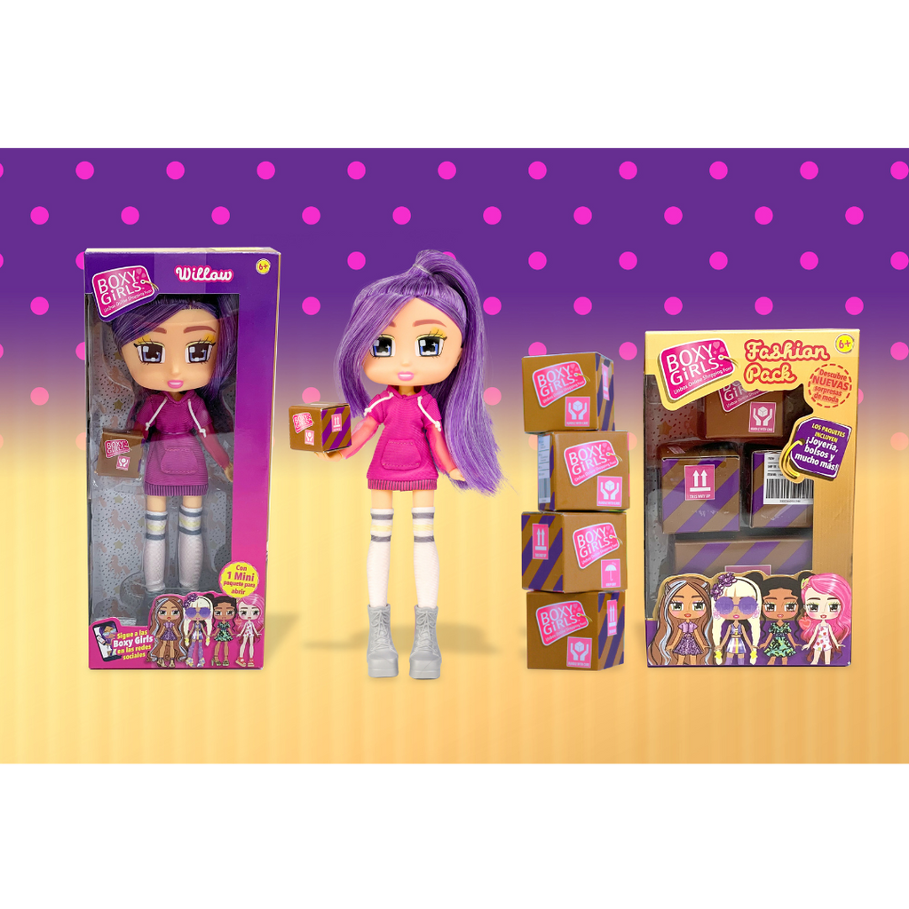 Boxy Girls – Muñeca con Sorpresa y Accesorios