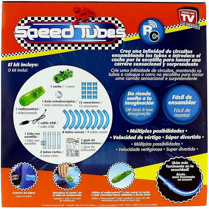 Speed Tubes RC - Circuito de tubos con coche teledirigido