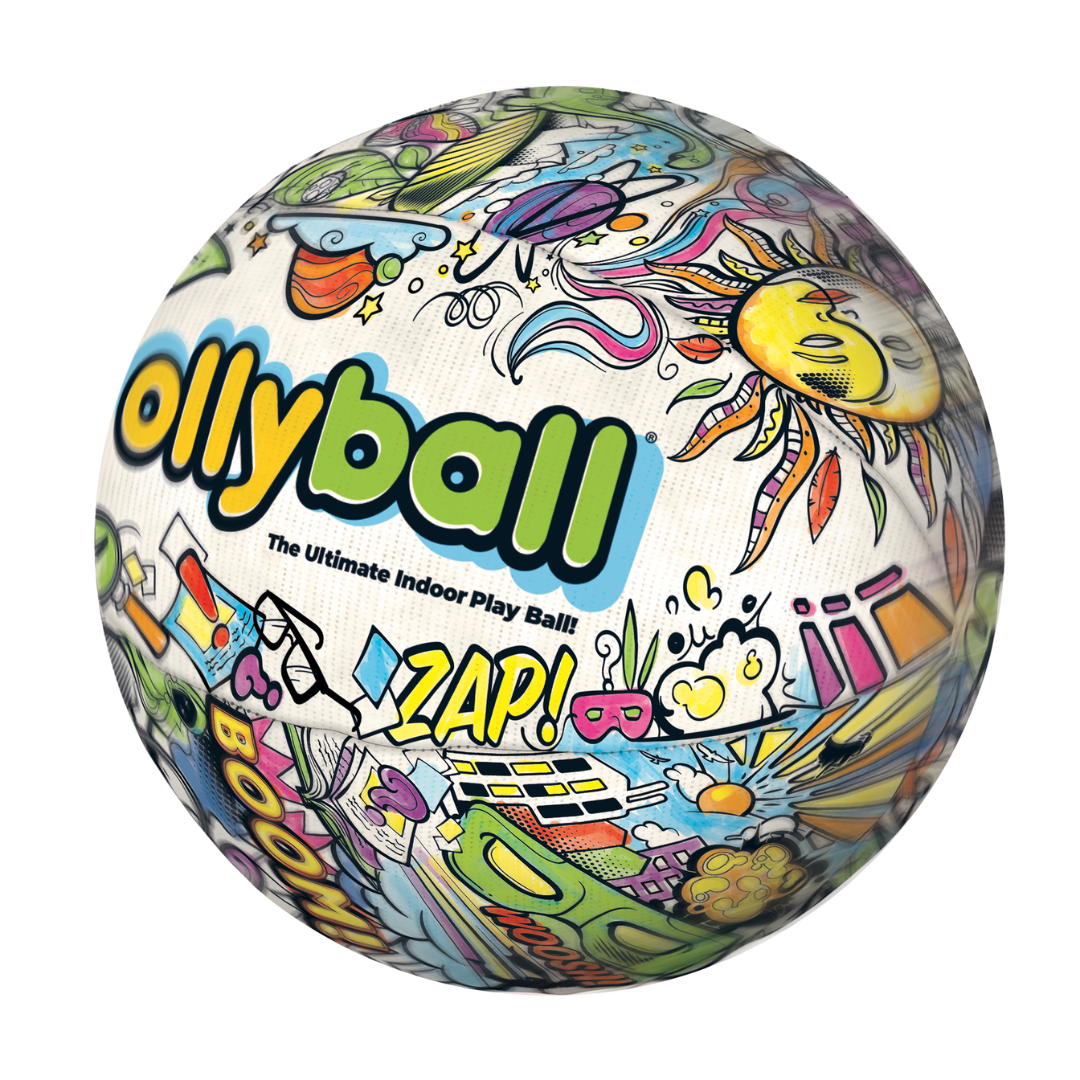 Ollyball – A bola segura para brincar em casa sem partir nada