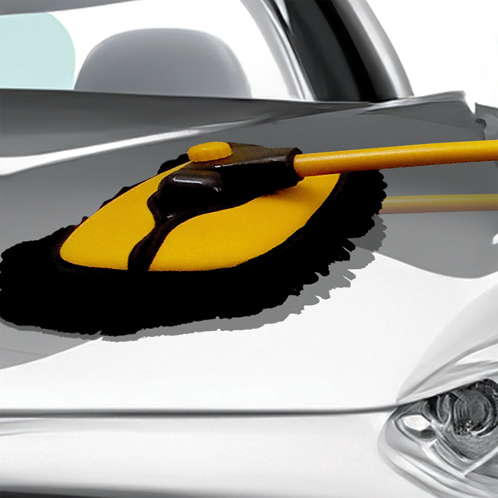 Auto Mop - cepillo telescópico para limpiar y encerar el coche