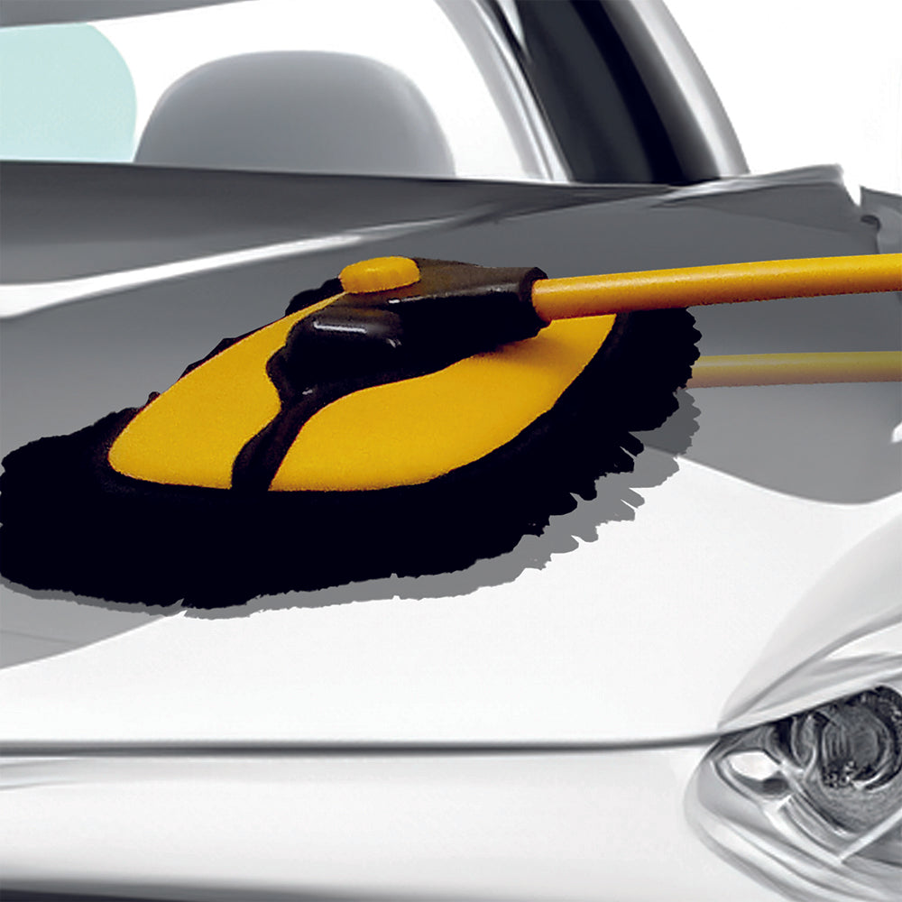 Auto Mop - cepillo telescópico para limpiar y encerar el coche