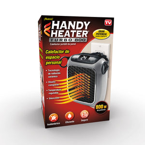 Calefactor Portátil de Pared de Bajo Consumo