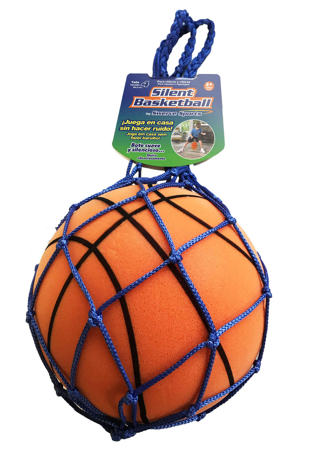 Silent Basketball - Balón de baloncesto que no hace ruido al botar