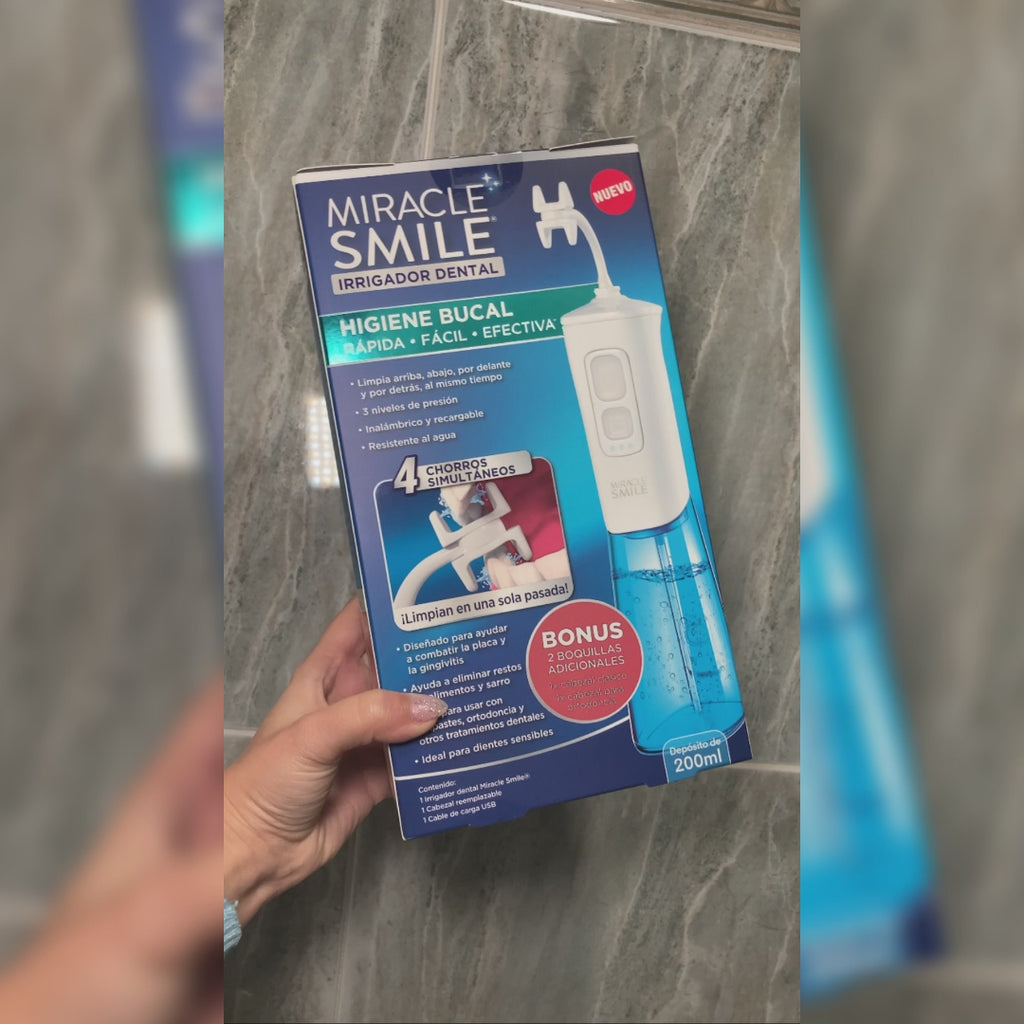 Miracle Smile – Irrigador dentário duplo